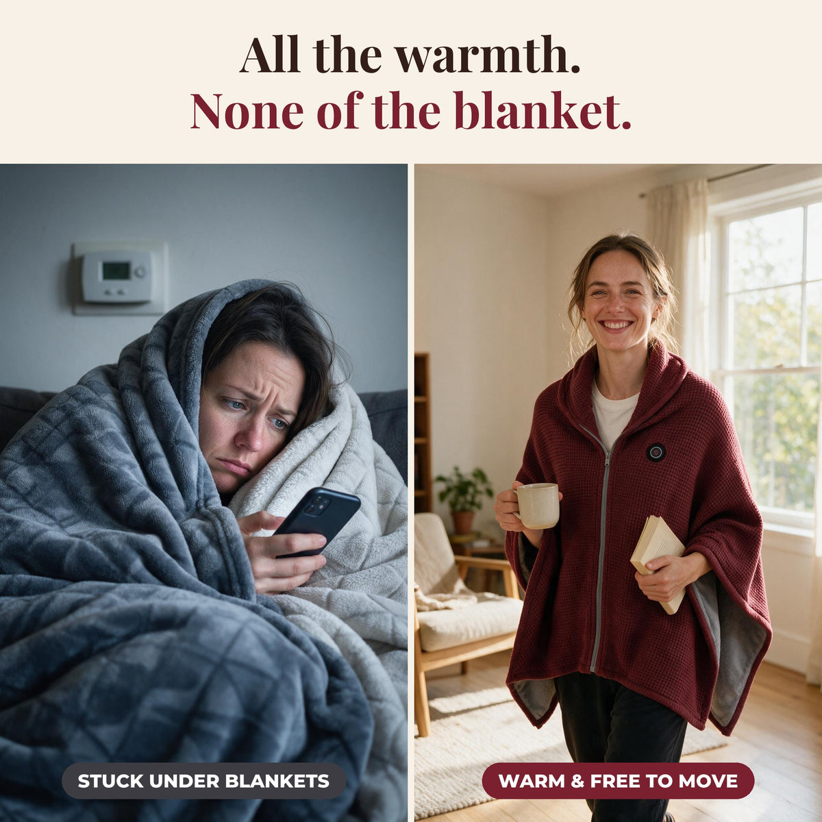 All the warmth, none of the blanket