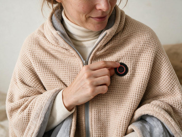 Pressing the HearthWrap heat button